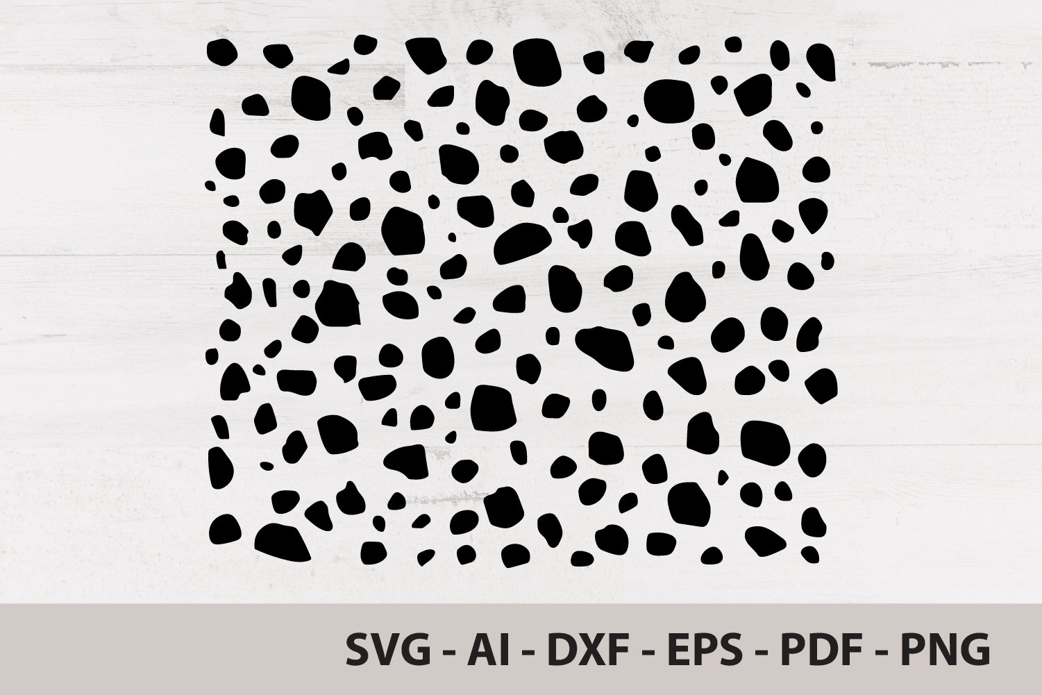 Dalmatian Spots SVG  Dalmatian Pattern SVG