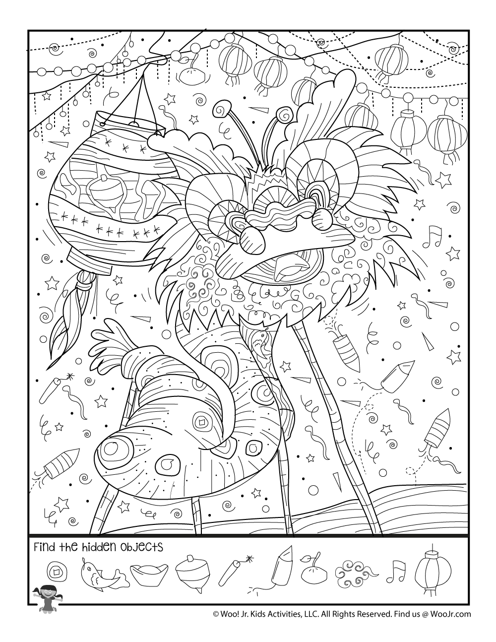 Difficult Hidden Picture Puzzles for Kids - World Travel  Woo! Jr