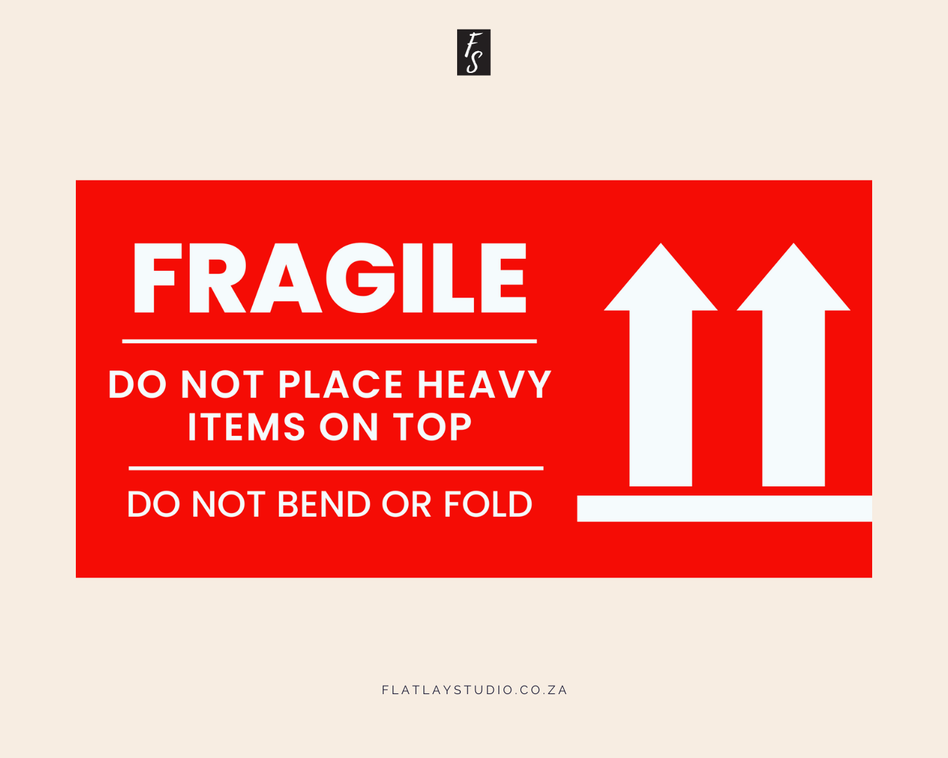 Digital Download: Fragile Stickers- print-ready PDF for self-print