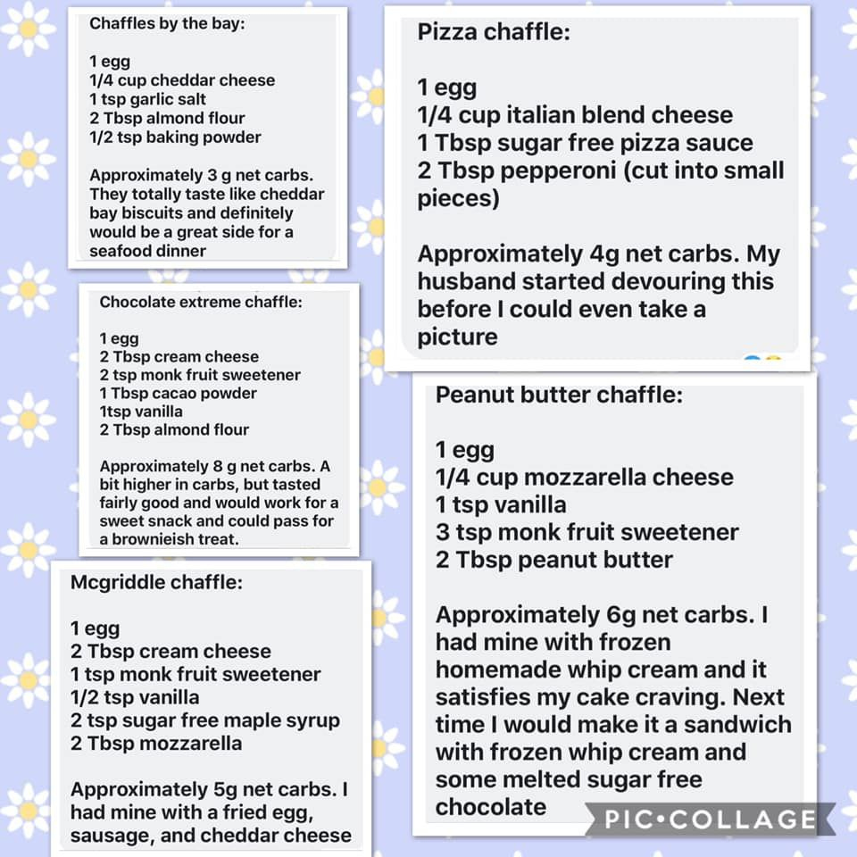 Discover  Keto - Chaffle Recipe Cheat Sheet and keto ideas  keto