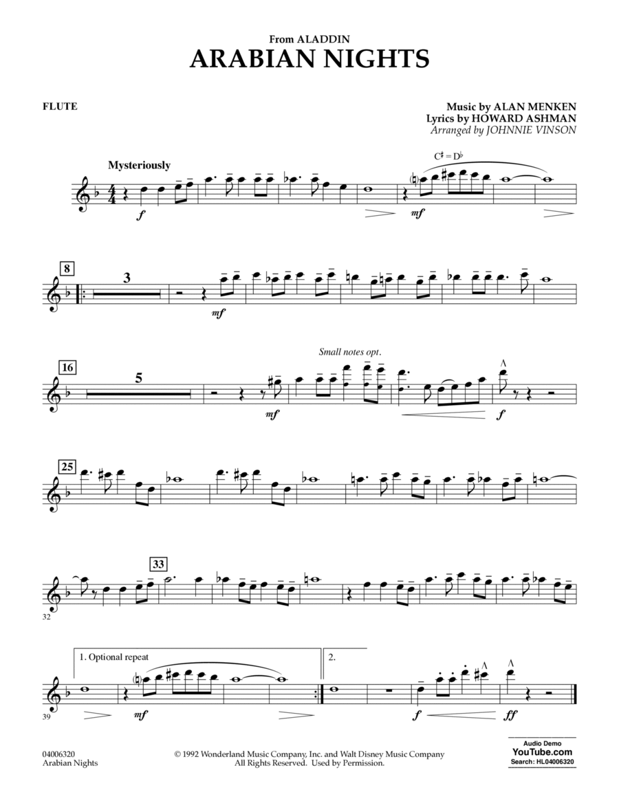 Disney Sheet Music PDF - ♪ SHEETMUSIC-FREE
