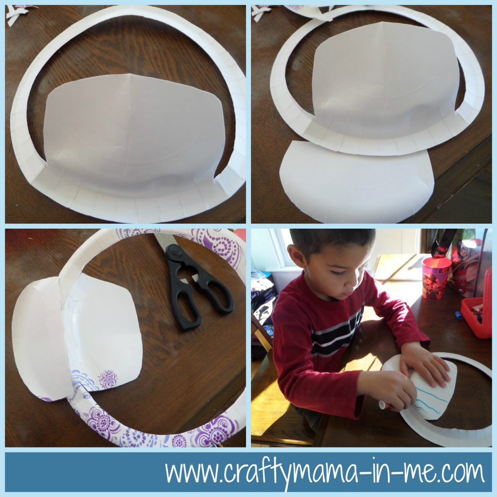 DIY Engineer Paper Plate Hat Inspired by Pete the Cat - Crafty
