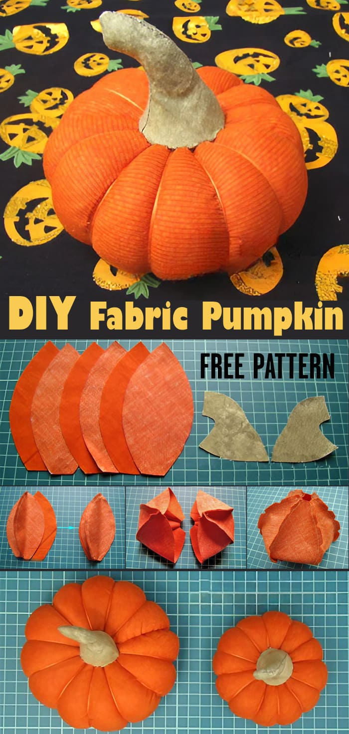 DIY Fabric Pumpkins