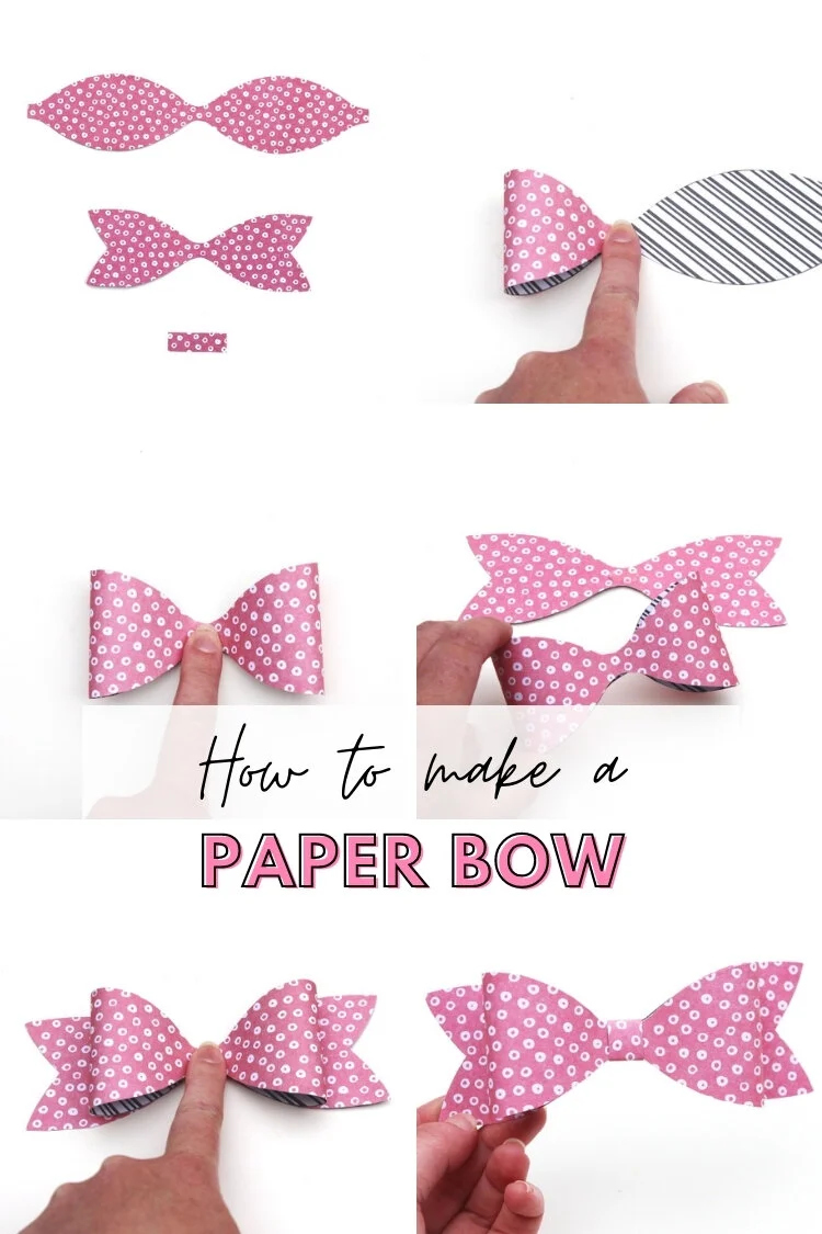 DIY Paper Bow - Free Template — Gathering Beauty