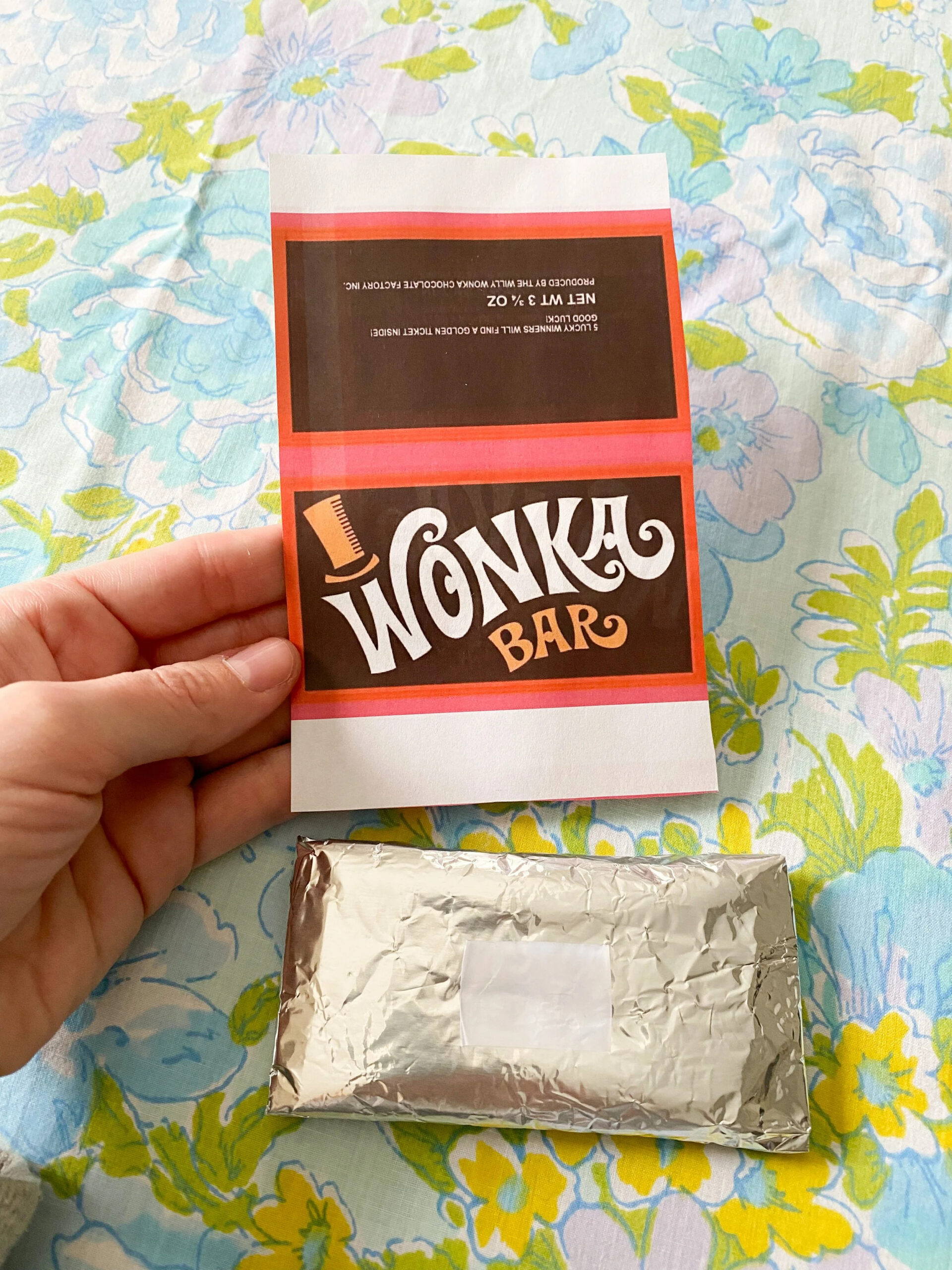 DIY Wonka Bar Craft + Free Printable — Emily Retro - Vintage and