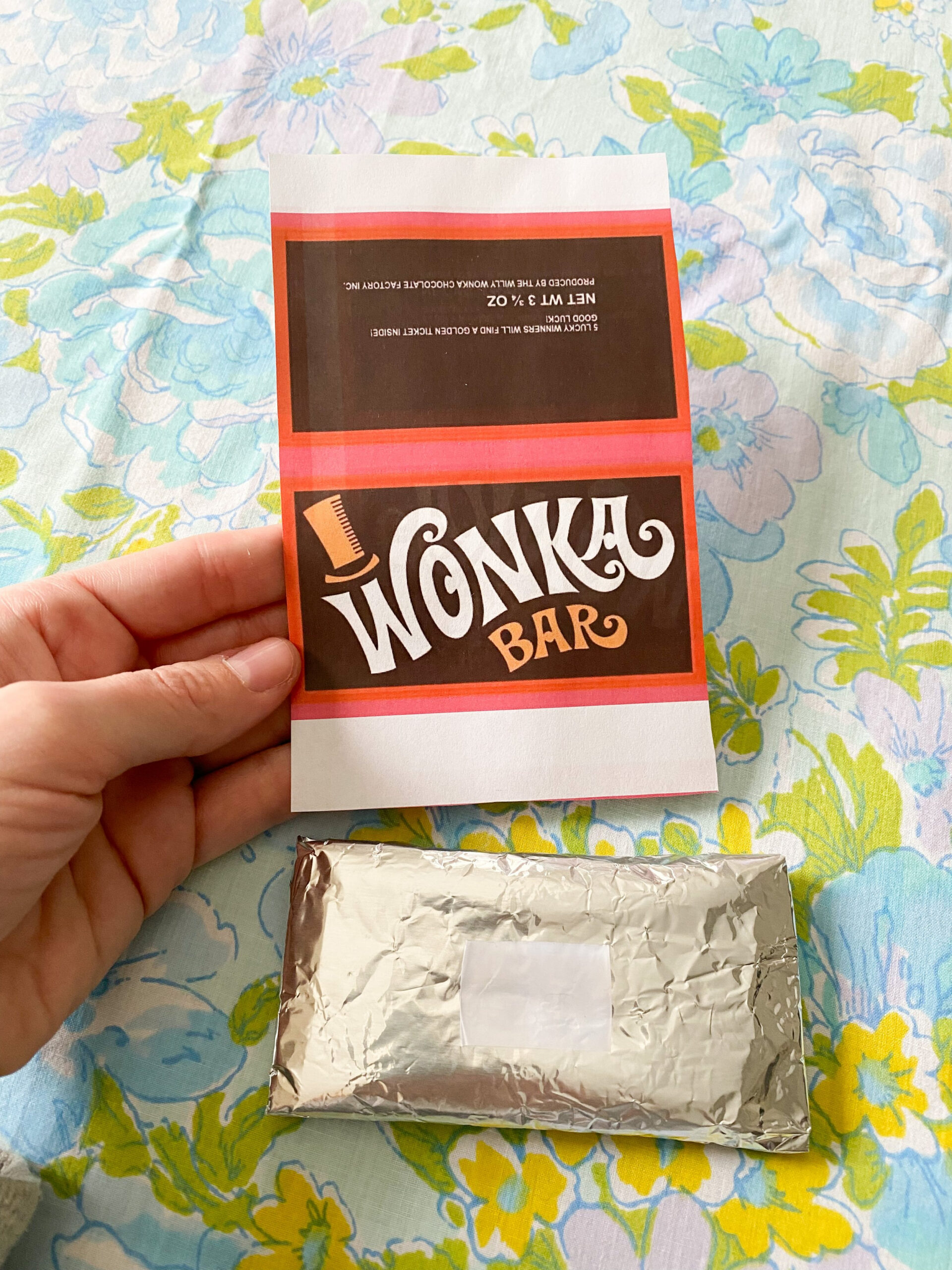 DIY Wonka Bar Craft + Free Printable — Emily Retro - Vintage and