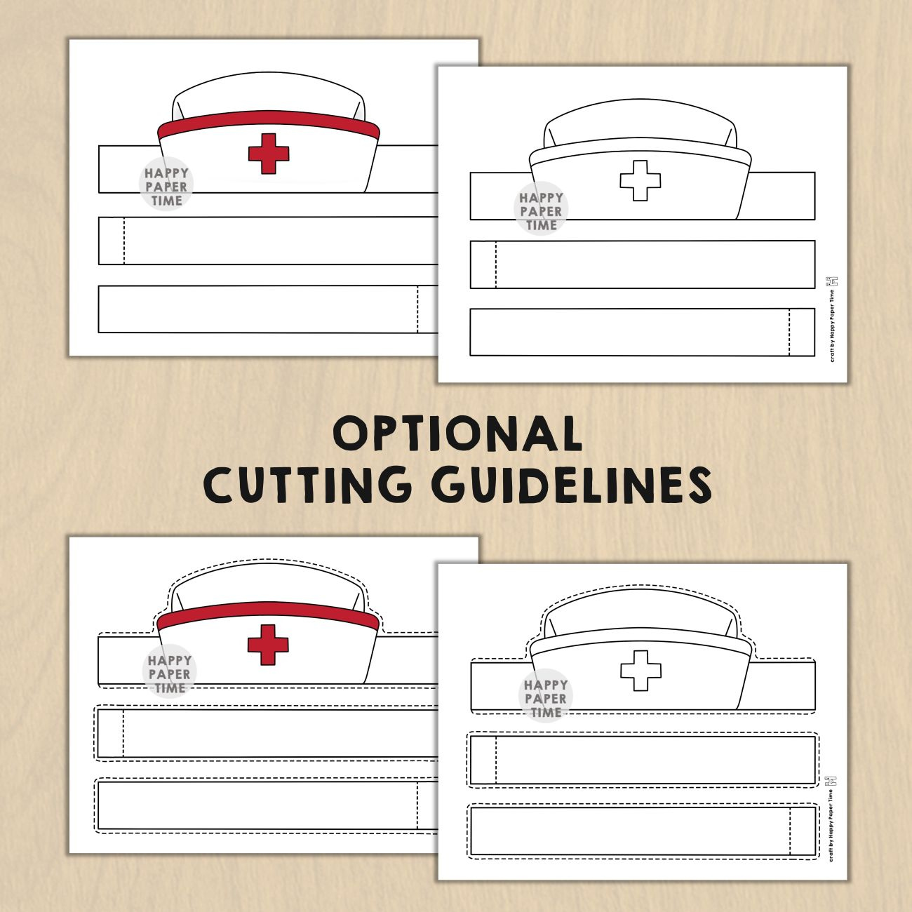 Doctor Cap Origami Nurse Hat Nurse Hats Paper Crowns Cap Headband Doctor Cap Origami Nurse Hat Nurse Hats Paper Crowns Cap Headband