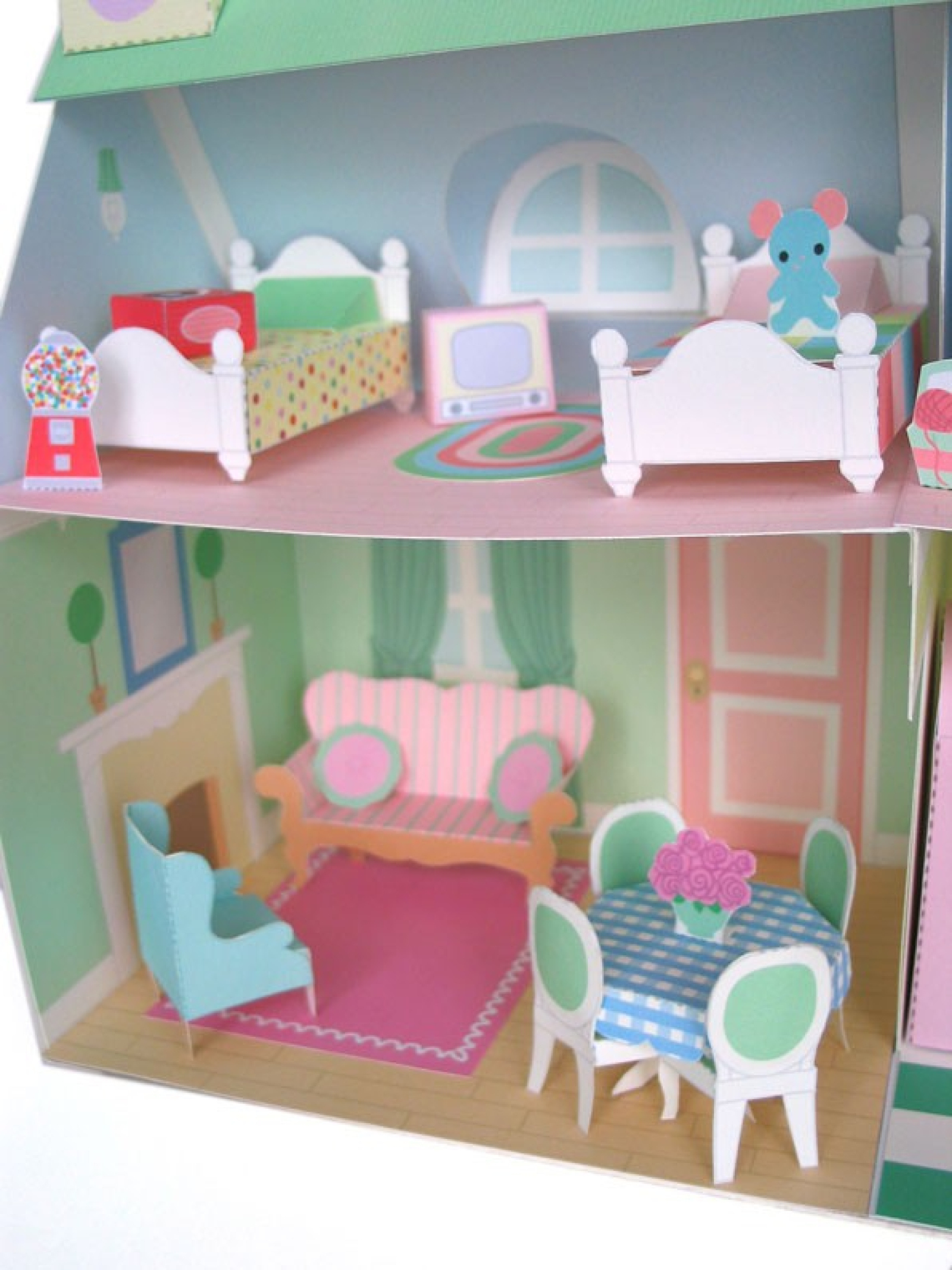 Dollhouse Furniture Printable Paper Craft Fantastic Toys Dollhouse Furniture Printable Paper Craft Fantastic Toys