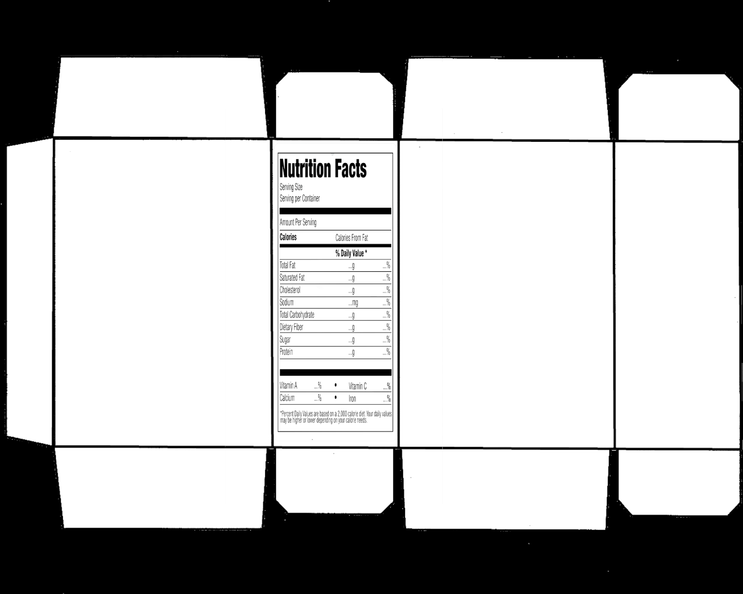 Download HD Here Is A Copy Of The Png Cereal Box Template - Cereal