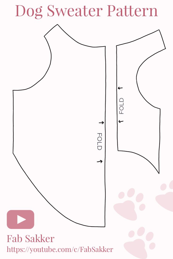 Downloadable Printable Dog Coat Pattern Pdf Coat Sewing Pattern