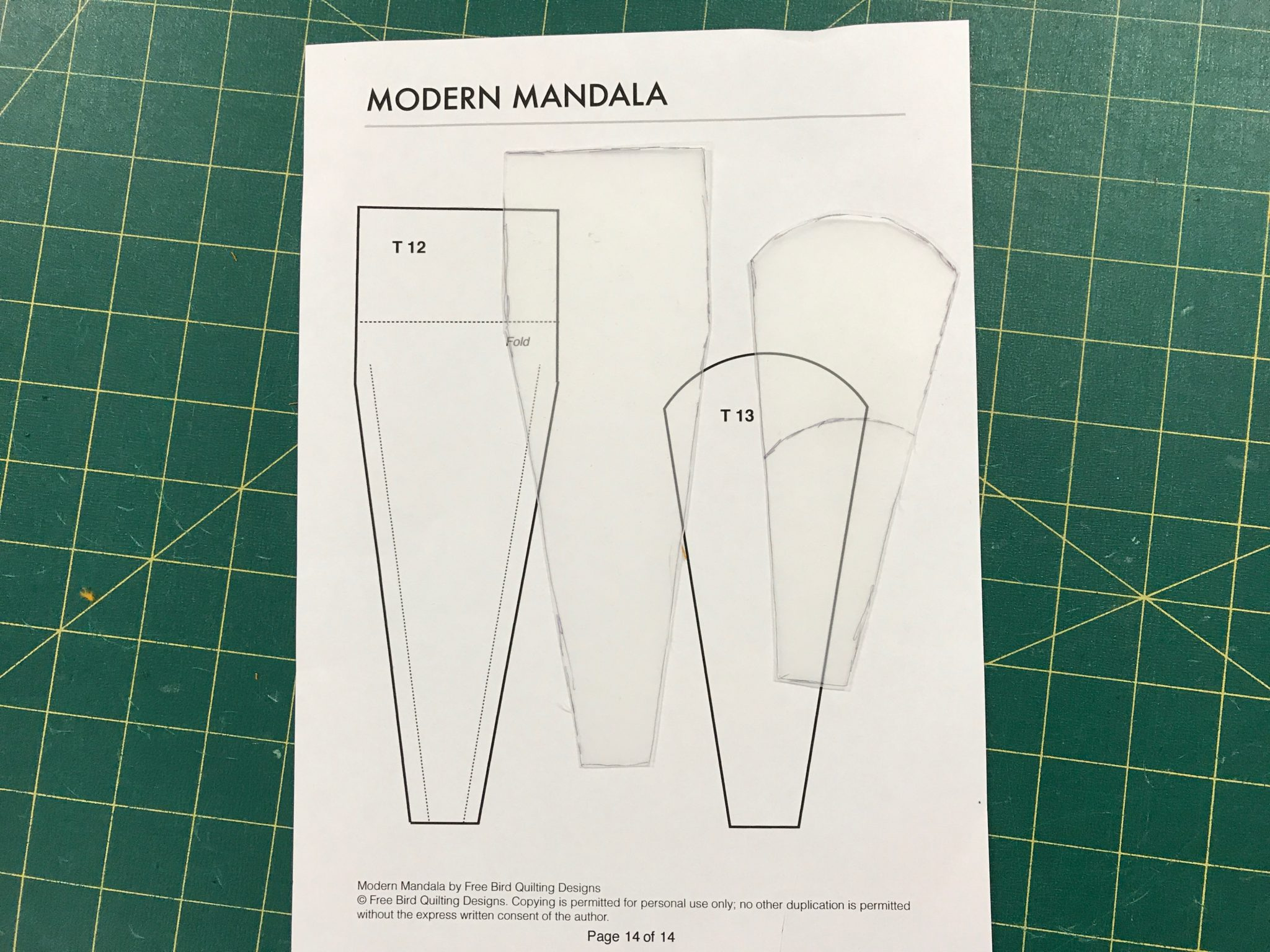 Dresden Plate – Curved Tipped – Free Bird Quilting Designs