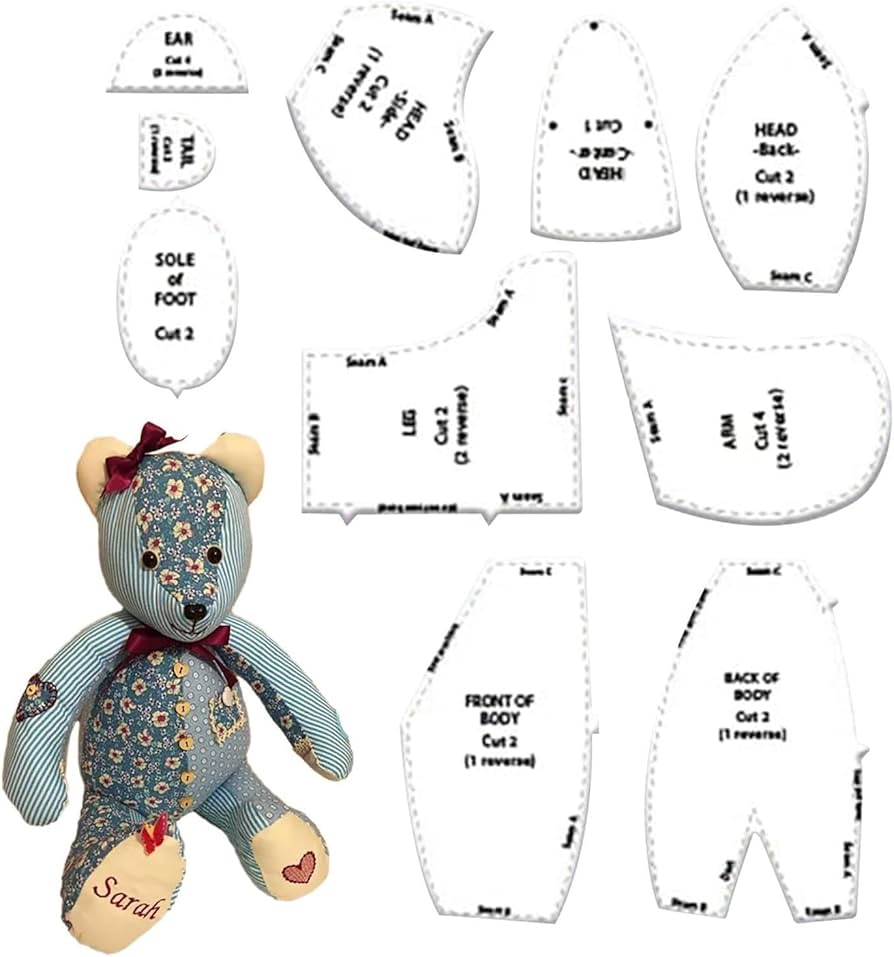 Easy Teddy Bear Sewing Pattern Free Free Pattern Pdf Easy Memory Easy Teddy Bear Sewing Pattern Free Free Pattern Pdf Easy Memory