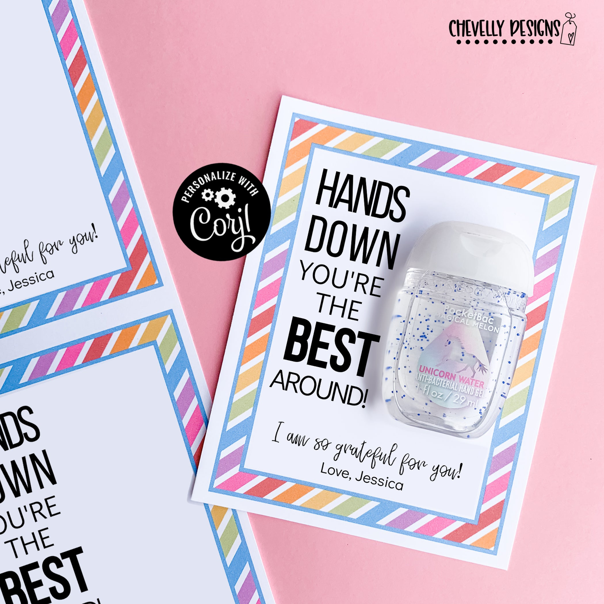 Editable - Hands Down You