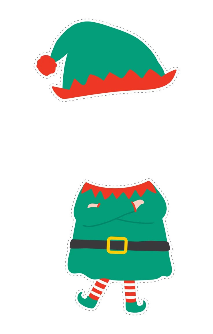 Elf Christmas Templates -  Free PDF Printables  Printablee