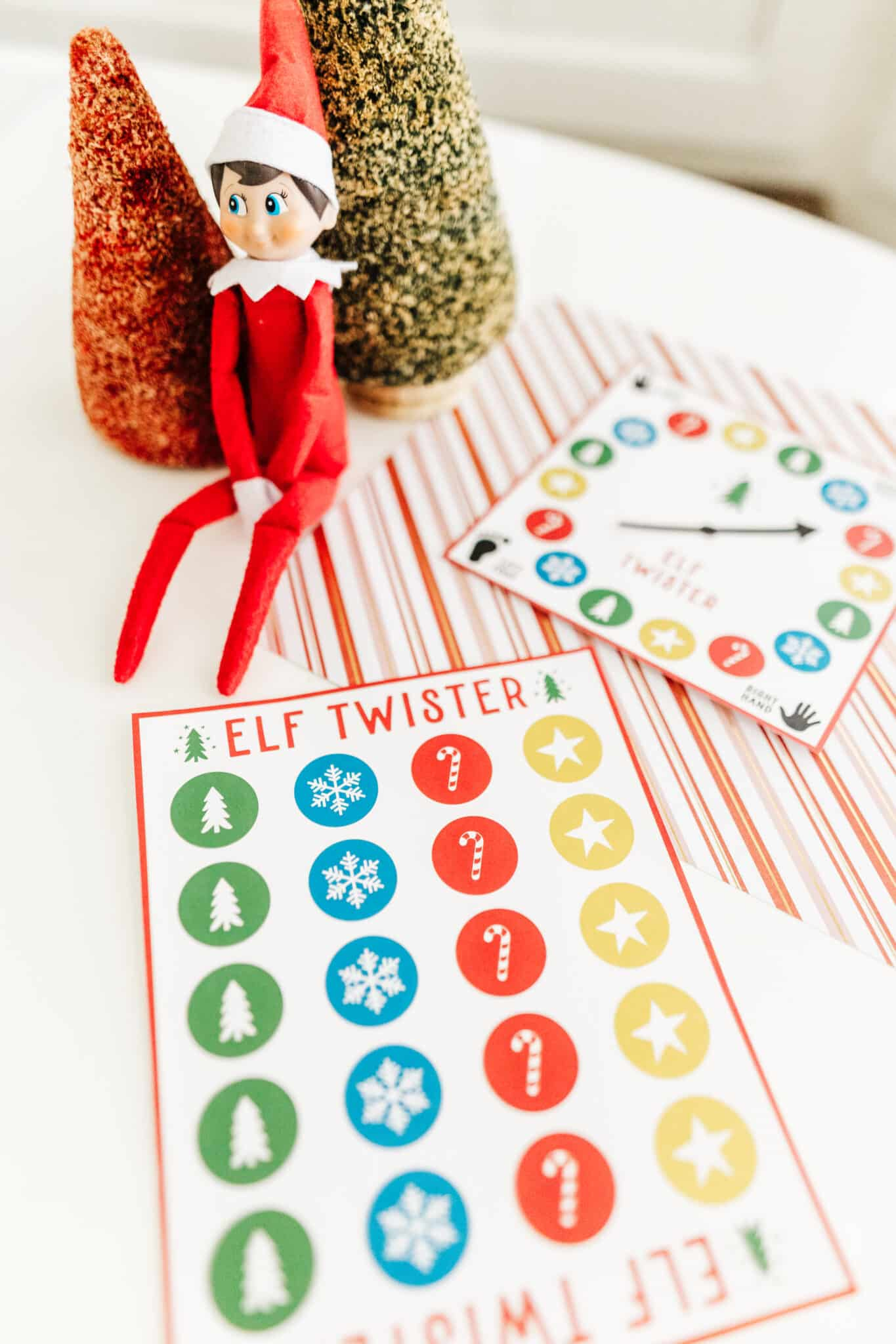 Elf Twister Free Printable - Friday We