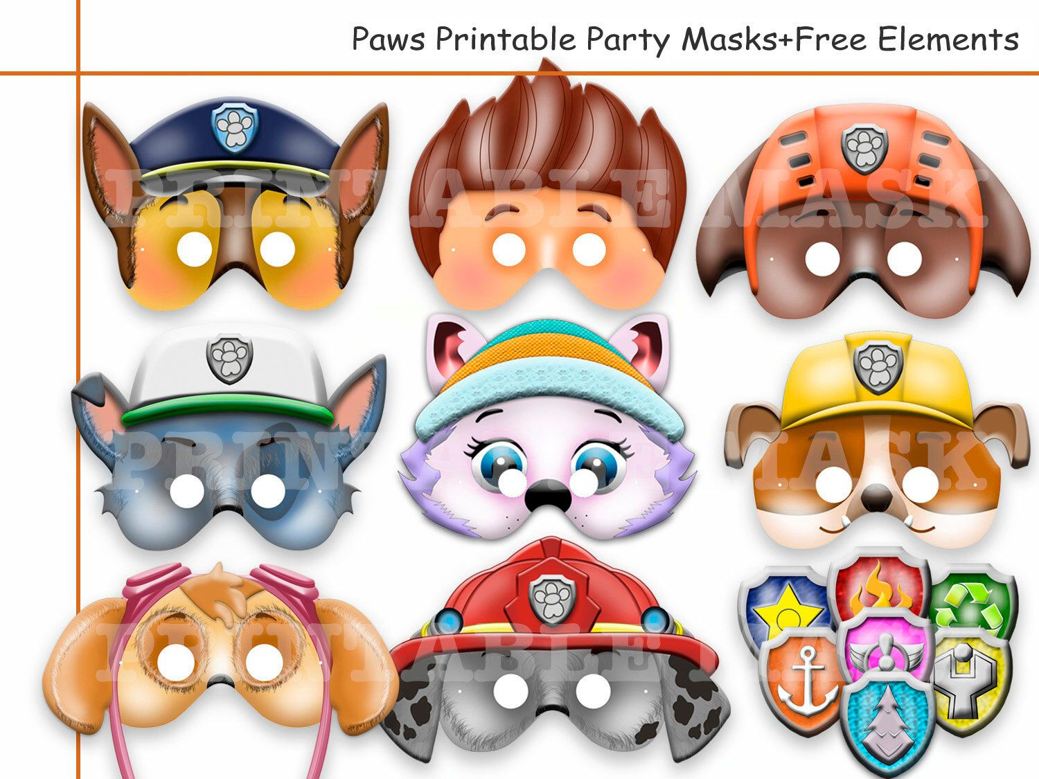 everest maske paw patrol