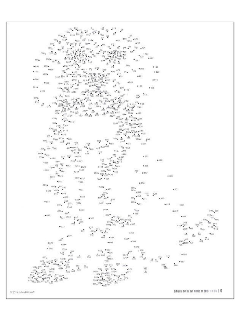 Extreme Dot To Dot Printables Free  PDF