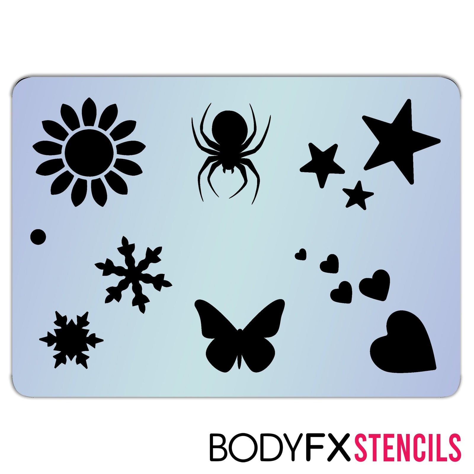 Face Painting Stencils - BodyFX Face Painting Stencils - BodyFX