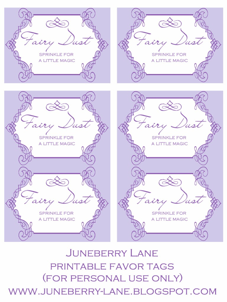 Fairy Dust Multiple Tags  PDF  Language Arts & Discipline