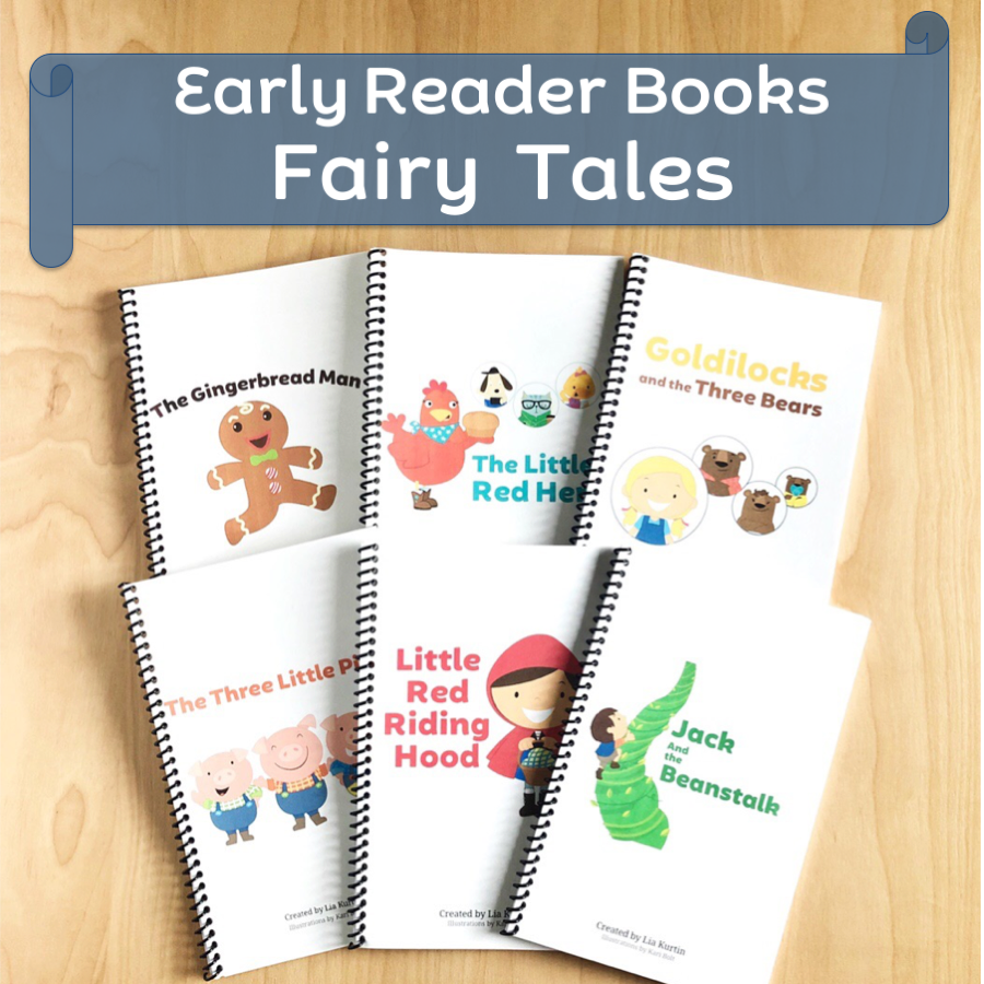 Fairy Tale Early Reader Printable Books with AAC for Speech Therapy — SLP