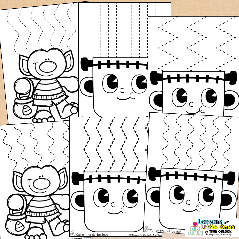 Fall Cutting Practice Activities That Make Scissor Skills Meaningful