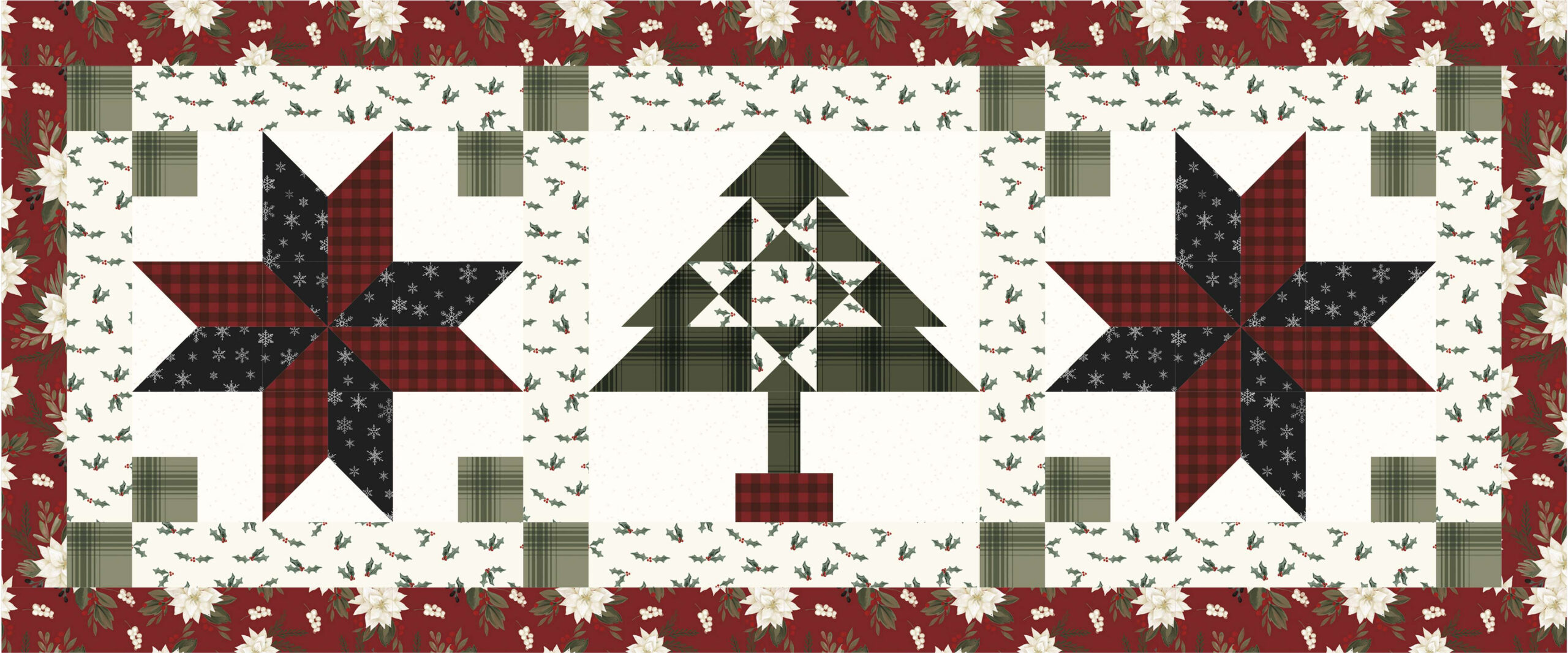 Farmhouse Christmas Table Runner