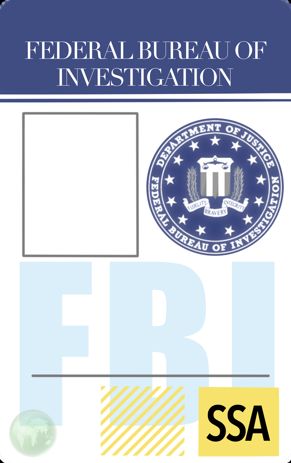 FBI Badge Template by wherethetacosat on DeviantArt