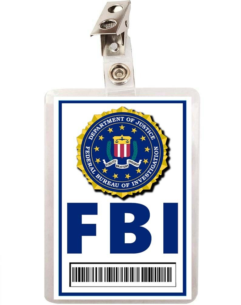 FBI ID Badge Image Download PDF