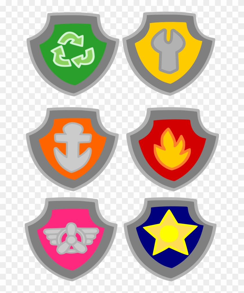 Fiesta Cliparts Printables - Paw Patrol Badges Printable - Free