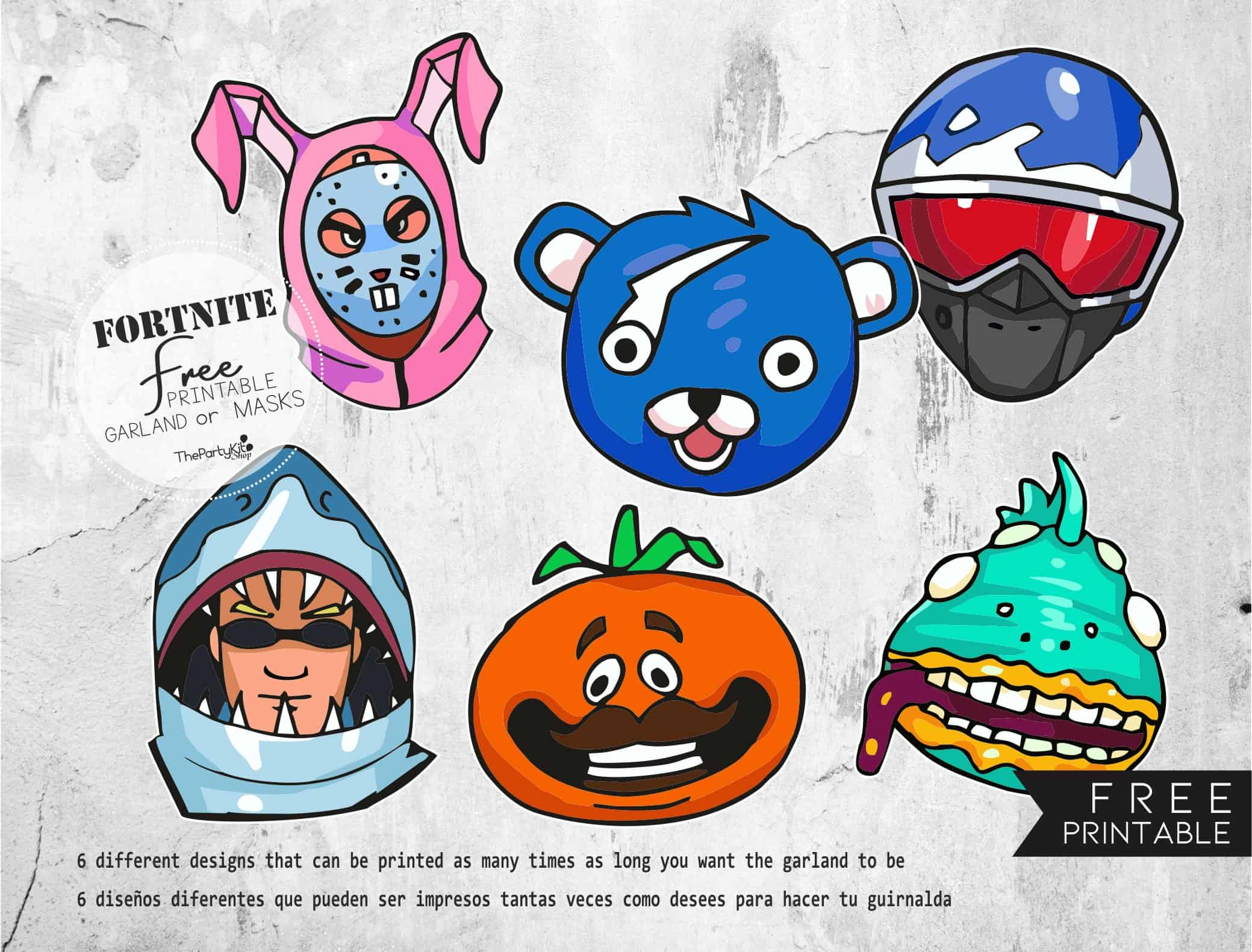 FORTNITE party printables + FREEBIES - The Party Kit Shop FORTNITE party printables + FREEBIES - The Party Kit Shop