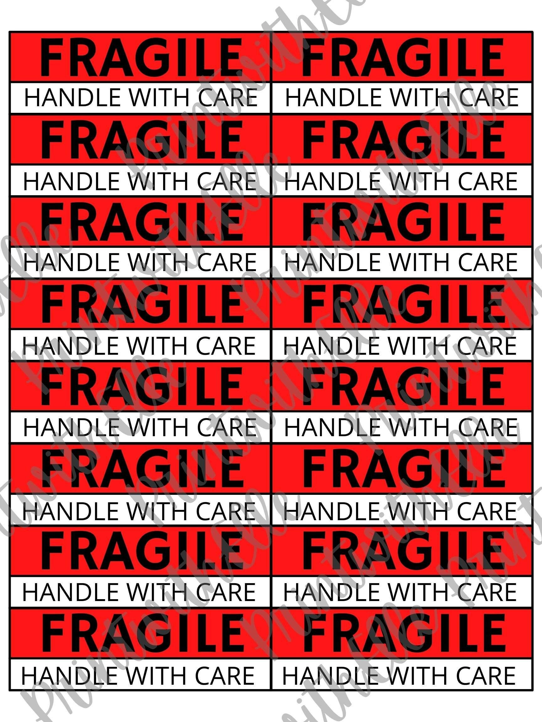 Fragile Tape Sticker Fragile Handle With Care Vector Fragile Tape Sticker Fragile Handle With Care Vector