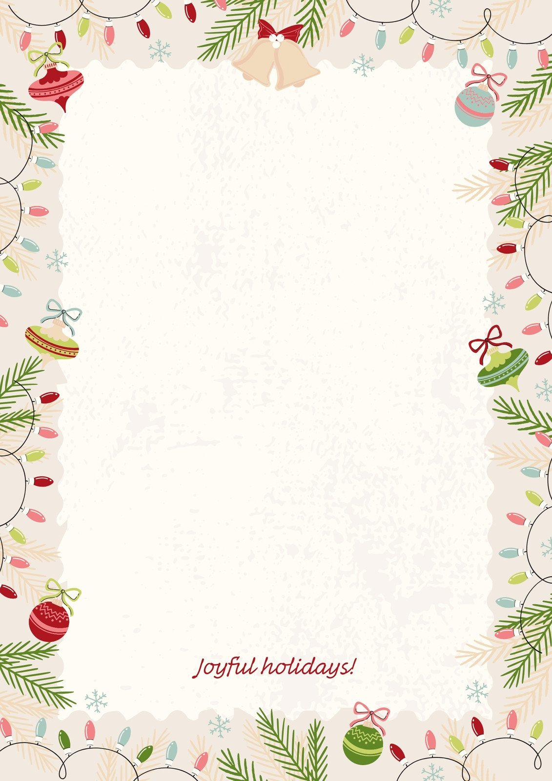 Free and customizable Christmas letter templates  Canva