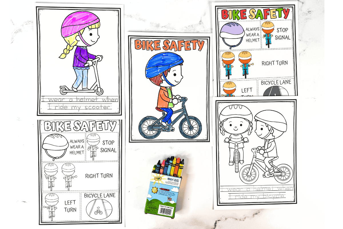 Free Bicycle Safety Worksheet
