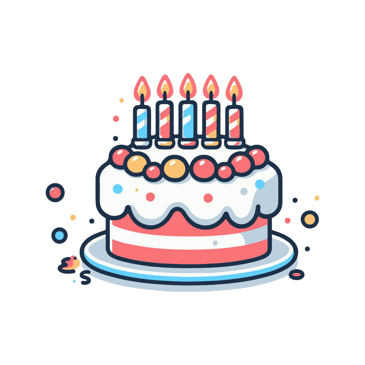 Free Birthday Vector Clipart (PNG, SVG) to Edit Online