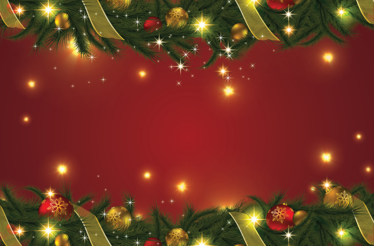 Free Blank Red Christmas Banner Template to Edit Online