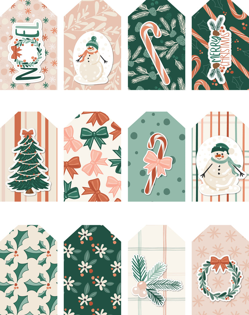 FREE Candy Cane Printable Gift Tags-Download Only – MISS KATE