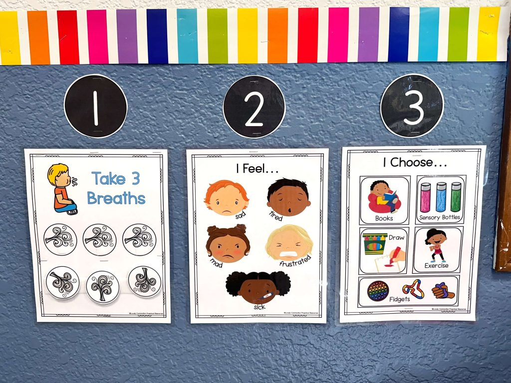 Free Chill Spot Calming Corner Printables