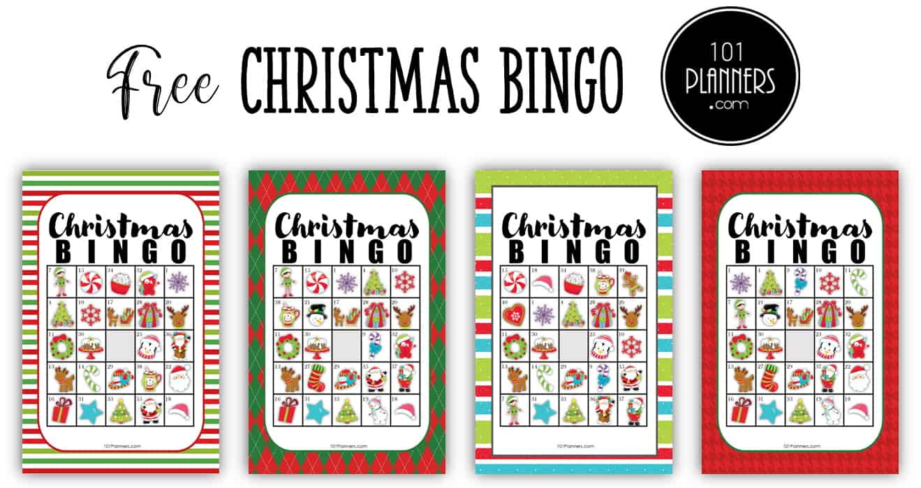 FREE Christmas Bingo Printable FREE Christmas Bingo Printable