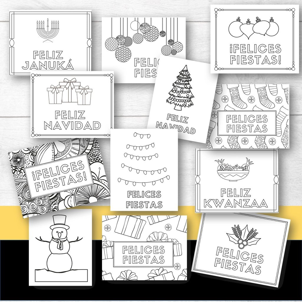 Free Christmas Cards in Spanish (with other Holidays too!) Free Christmas Cards in Spanish (with other Holidays too!)
