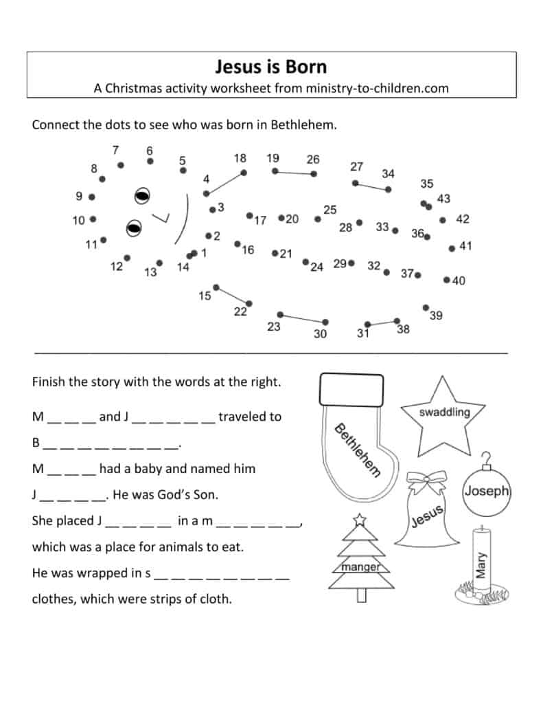 Free Christmas Worksheets for Kids (Free Printable Activity Sheets) Free Christmas Worksheets for Kids (Free Printable Activity Sheets)