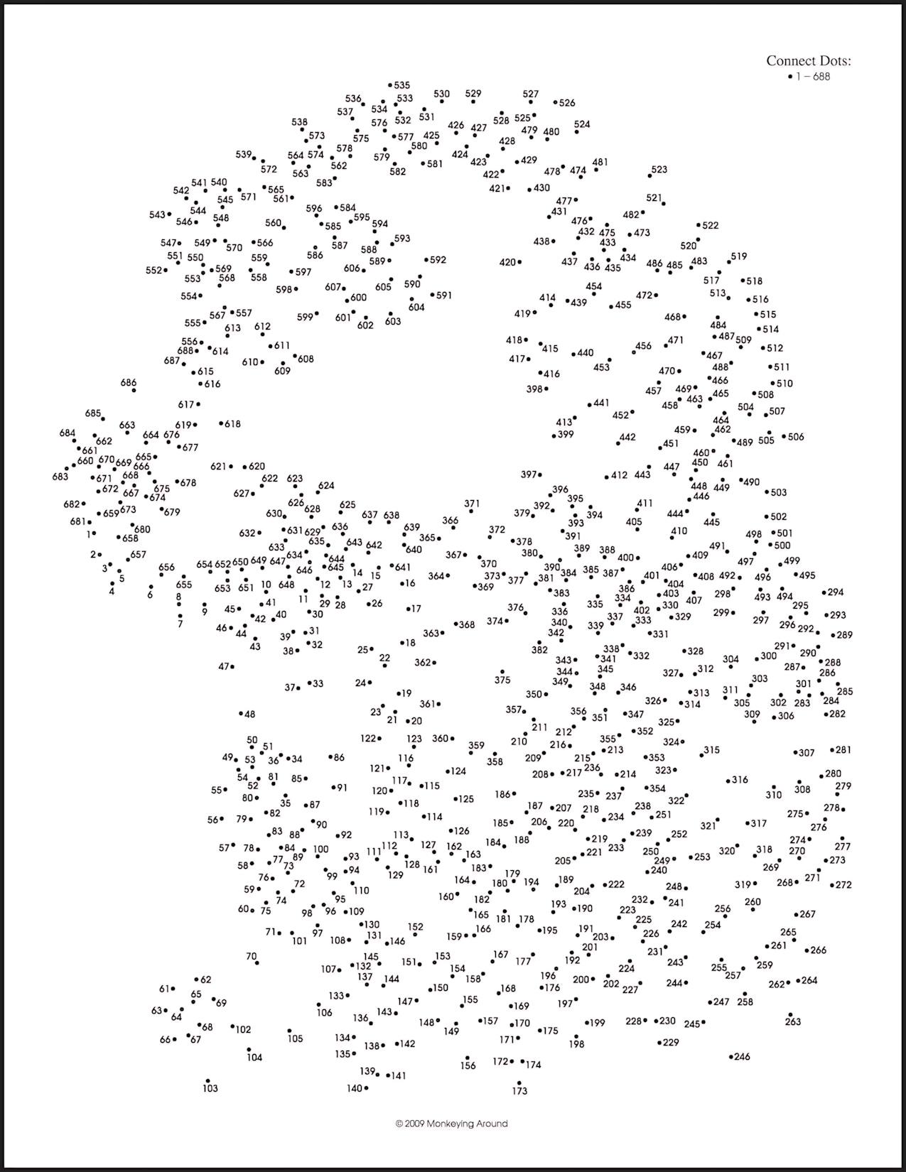 Free Connect The Dots Printables - Printable Study Guides