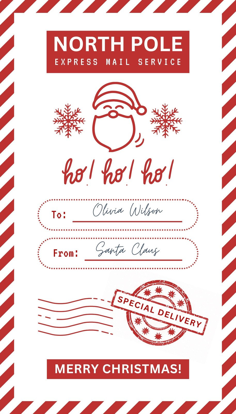 Free custom printable Christmas tag templates  Canva