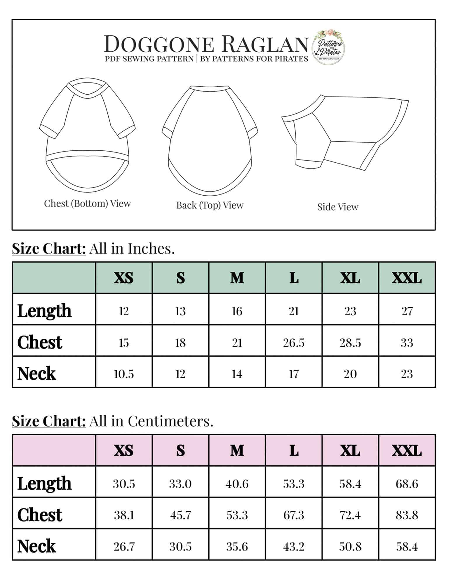 free dog pattern Archives - Patterns for Pirates