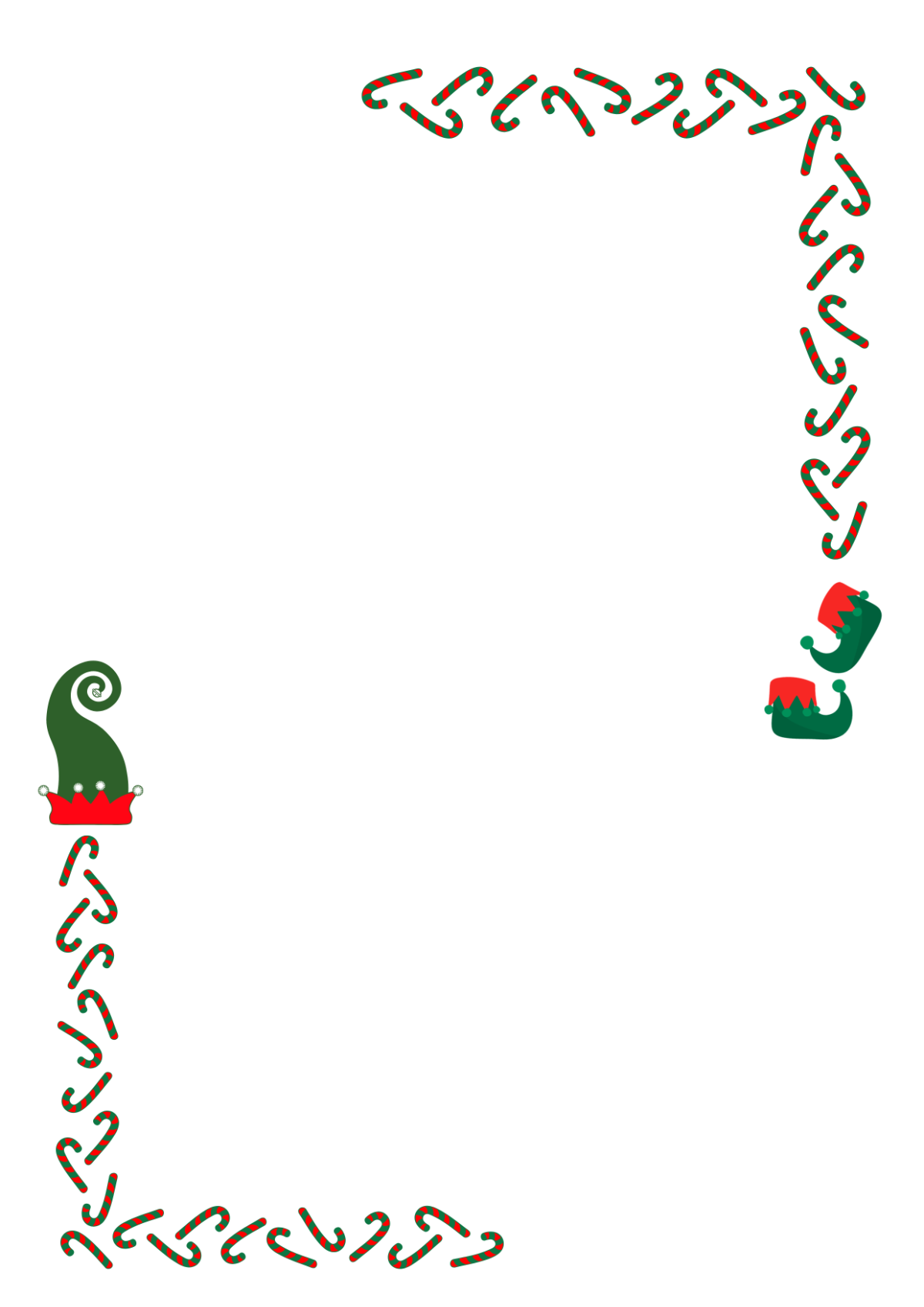 Free Elf Border Template to Edit Online Free Elf Border Template to Edit Online