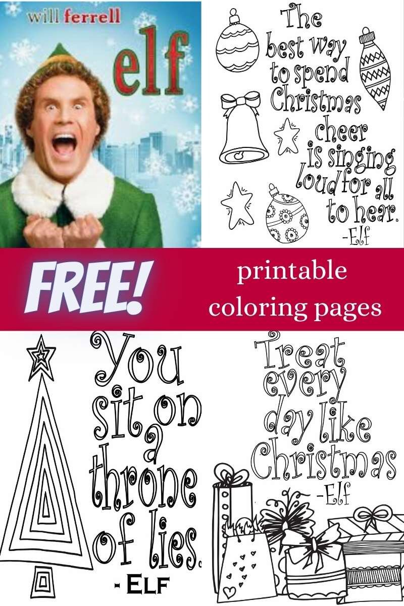 Free Elf Coloring Pages — Stevie Doodles Free Elf Coloring Pages — Stevie Doodles
