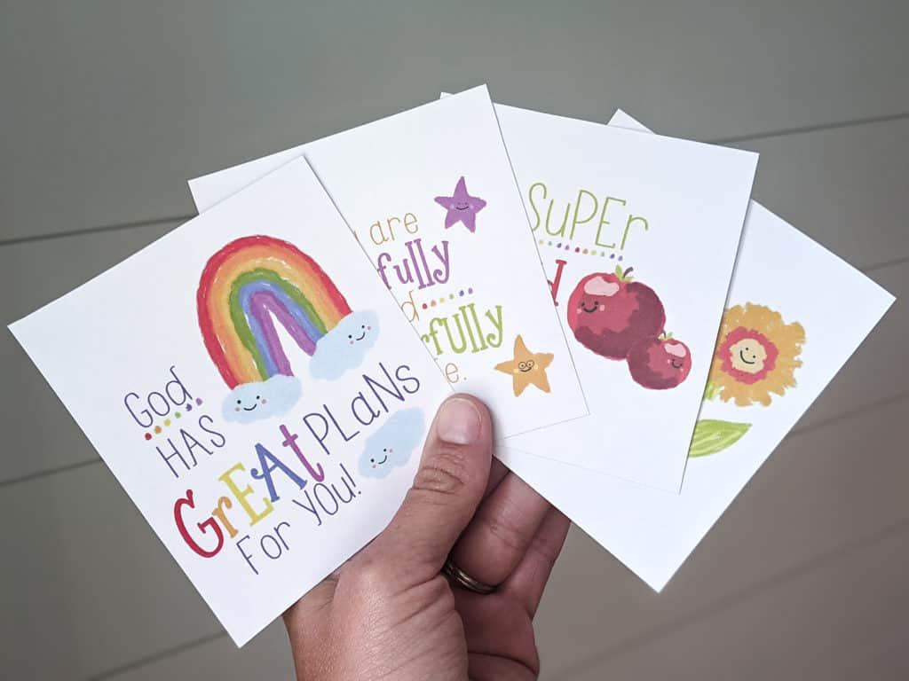 Free Encouragement Cards for Kids  Children