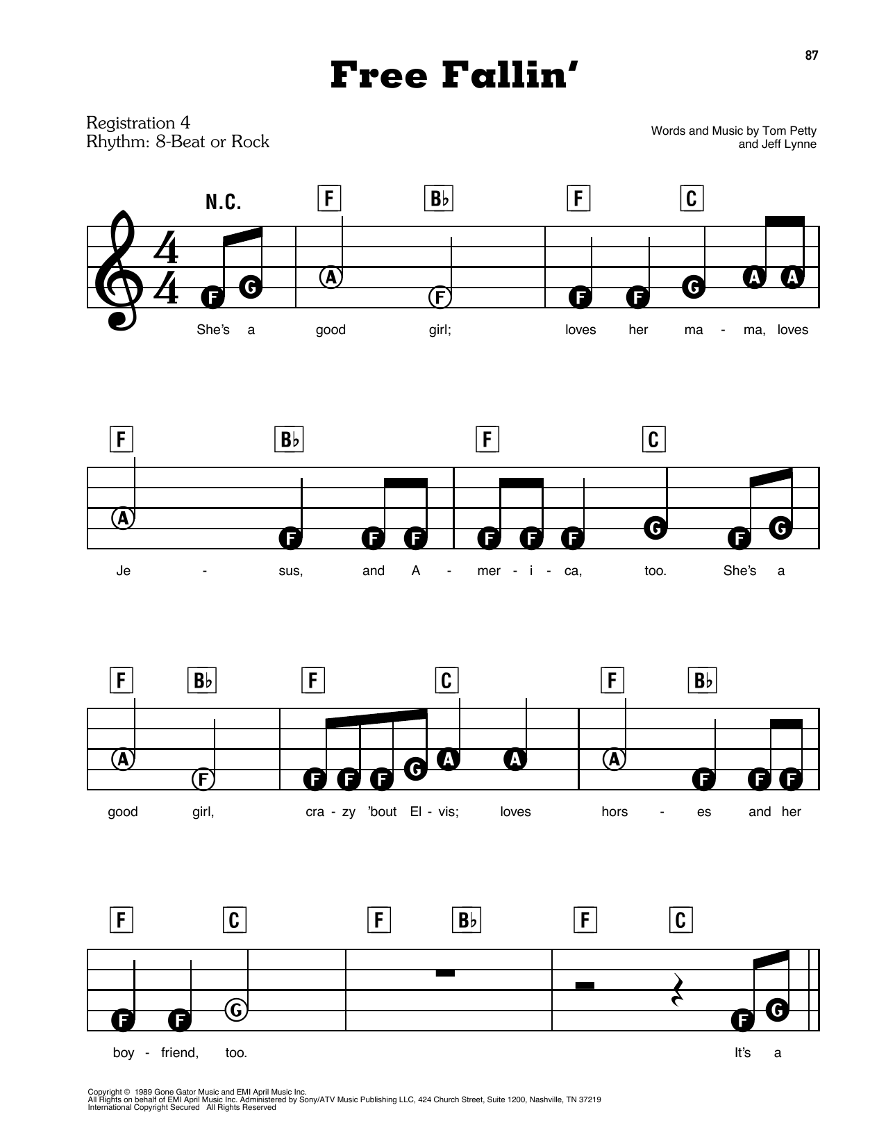 Free Fallin Free Fallin