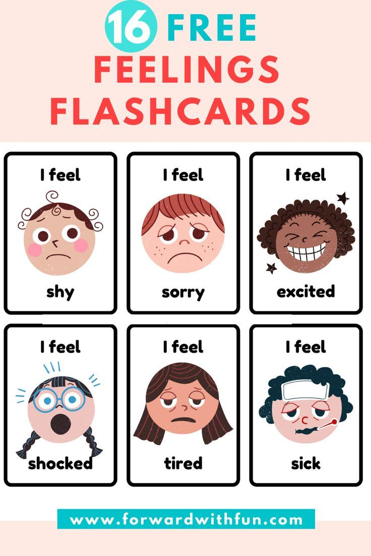 FREE Feelings Flashcards