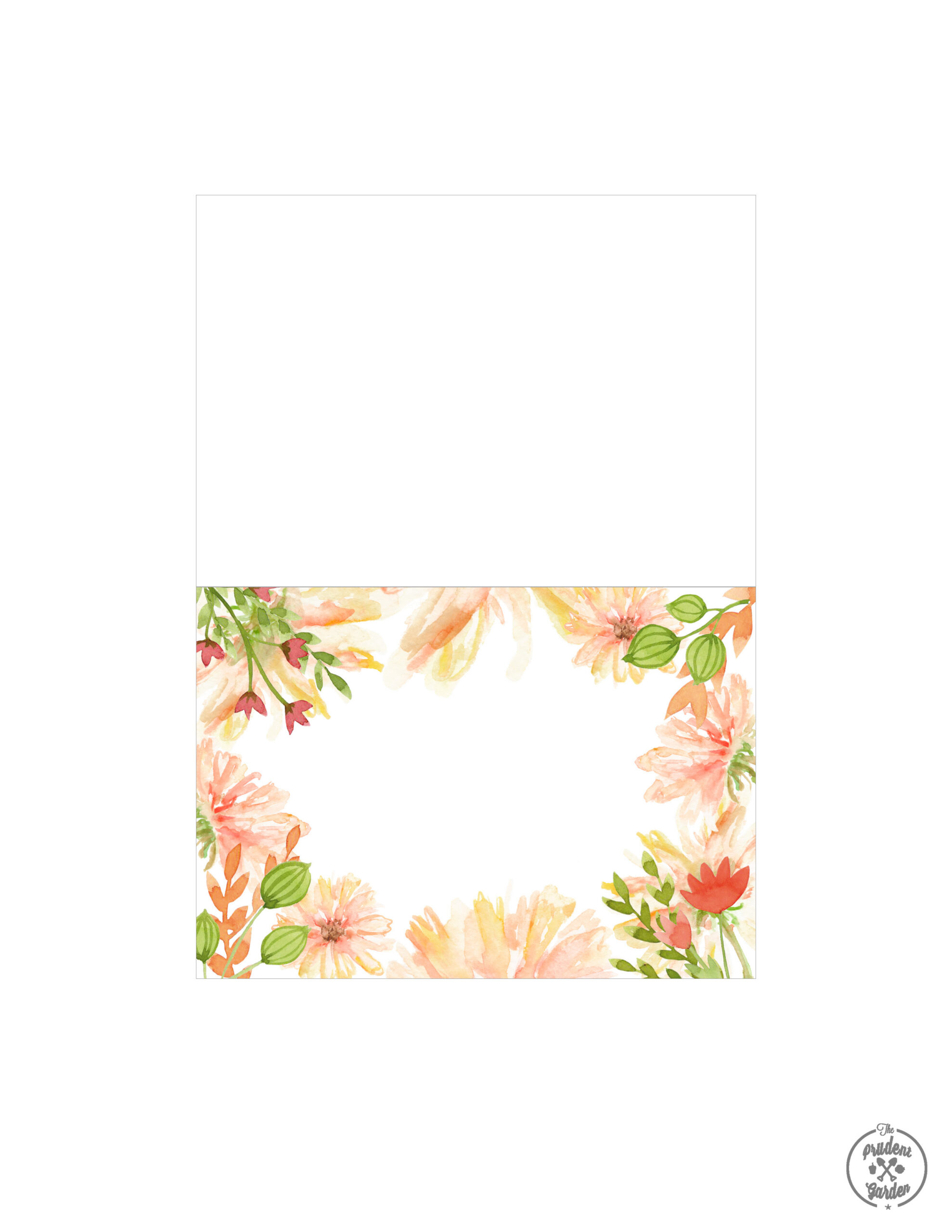 Free Flower Card Printables