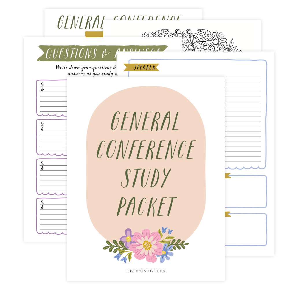 FREE! General Conference Study Packet - October Conference FREE! General Conference Study Packet - October Conference